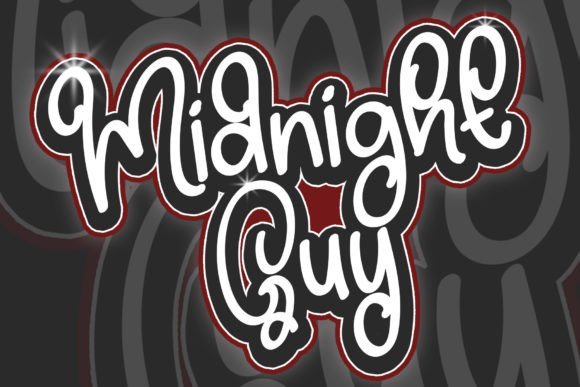 Midnight Guy Font - Featured Image