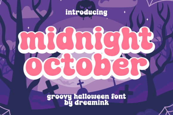Midnight October Font - Featured Image