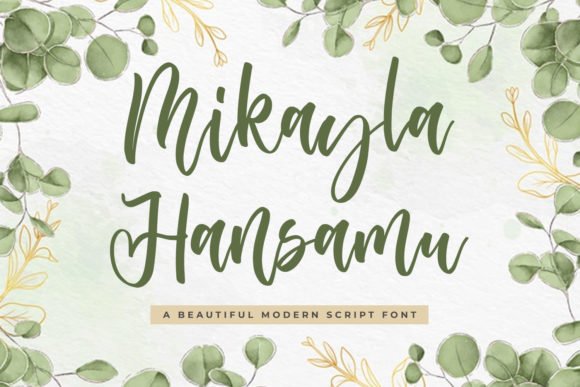 Mikayla Hansamu Font - Featured Image