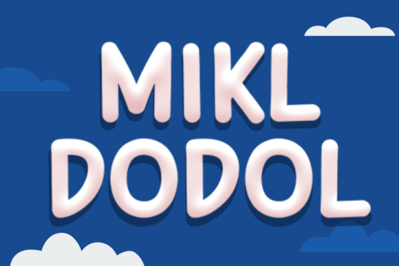 Mikl Dodol Font - Featured Image