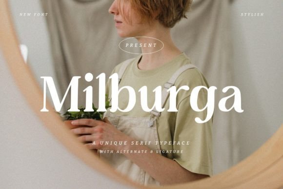 Milburga Font - Featured Image