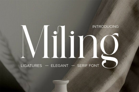 Miling Font - Featured Image