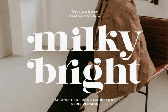 Milky Bright Font - Featured Image