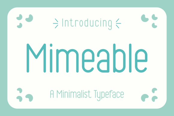 Mimeable Font - Featured Image