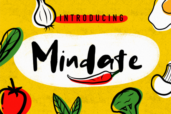 Mindate Font - Featured Image