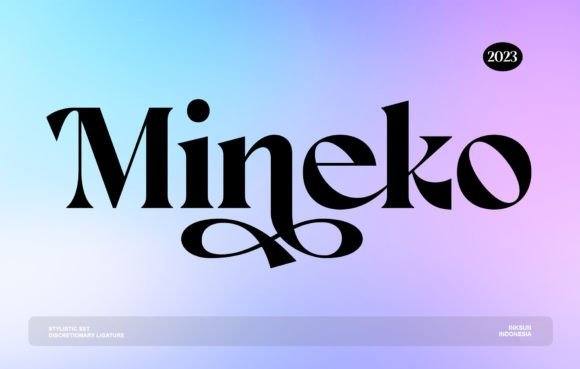 Mineko Font - Featured Image