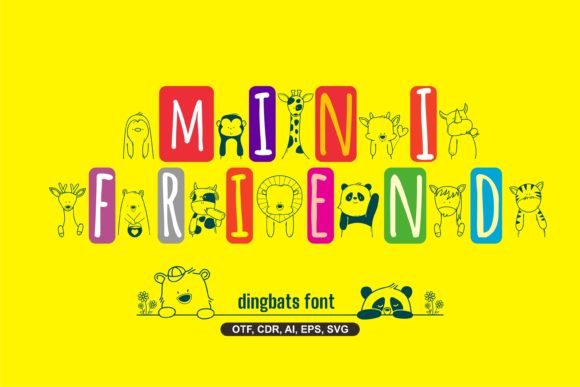 Mini Friend Font - Featured Image