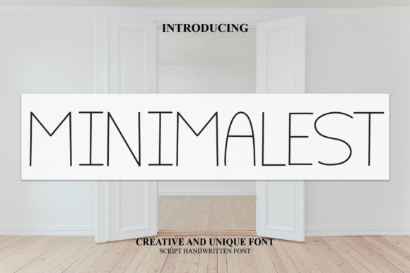 Minimalest Font - Featured Image