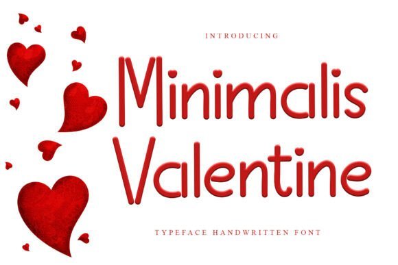 Minimalis Valentine Font - Featured Image