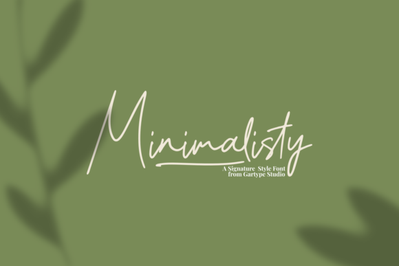 Minimalisty Font - Featured Image