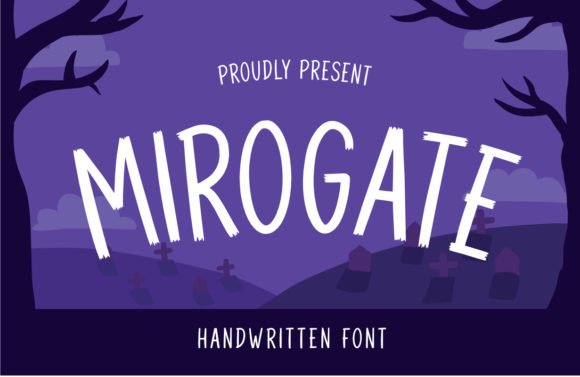 Mirogate Font - Featured Image