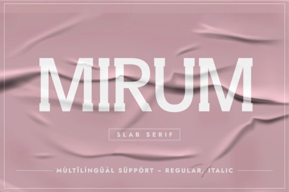 Mirum Font - Featured Image