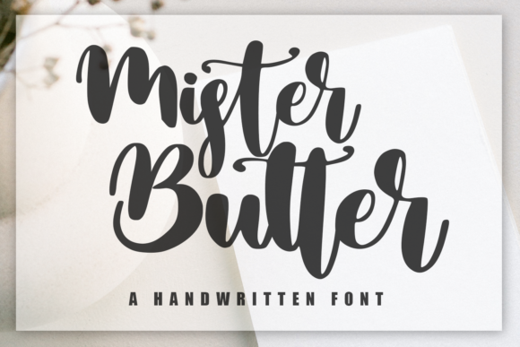 Mister Butter Font - Featured Image