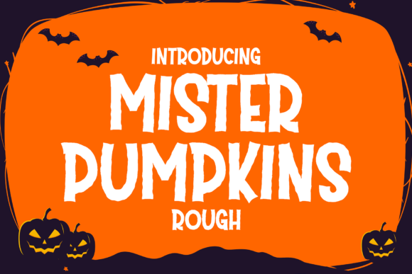 Mister Pumpkins Rough Font - Featured Image