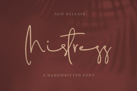 Mistress Font - Featured Image
