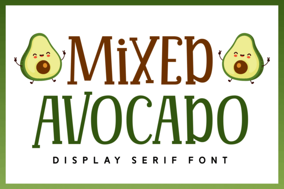 Mixed Avocado Font - Featured Image