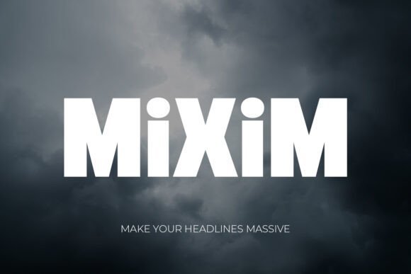 Mixim Font - Featured Image