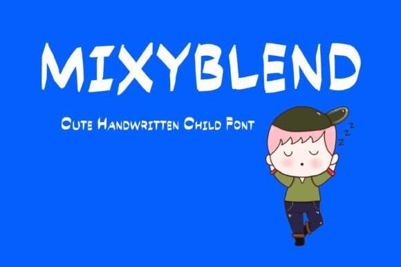 Mixyblend Font - Featured Image