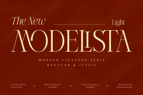 Modelista Light Font - Featured Image