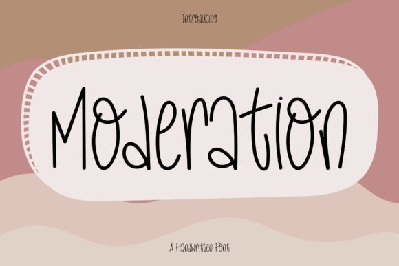 Moderation Font - Featured Image