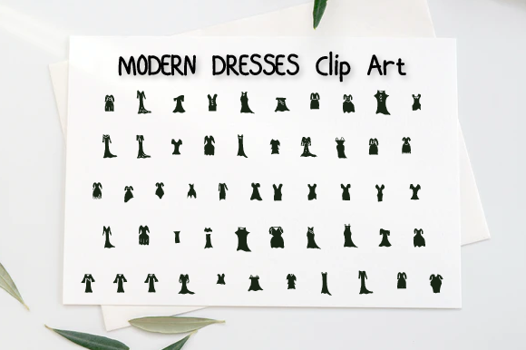 Modern Dresses Font - Featured Image