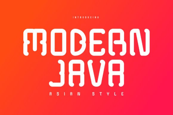 Modern Java Font - Featured Image