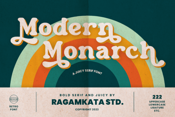 Modern Monarch Font - Featured Image