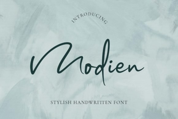 Modien Font - Featured Image