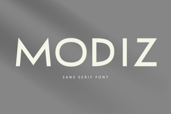Modiz Font - Featured Image