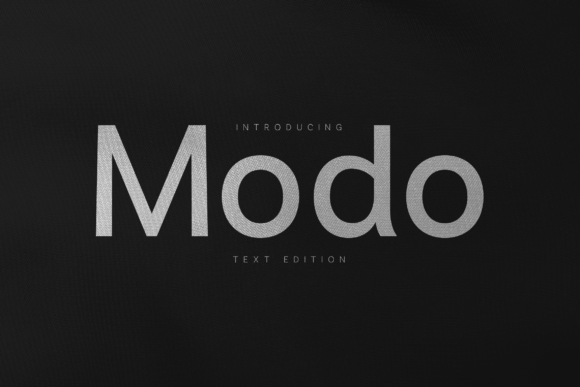Modo Font - Featured Image