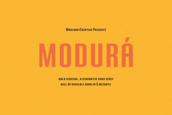 Modura Font - Featured Image