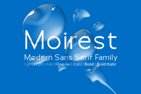 Moirest Font - Featured Image