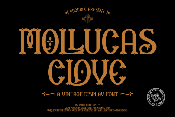 Mollucas Clove Font - Featured Image