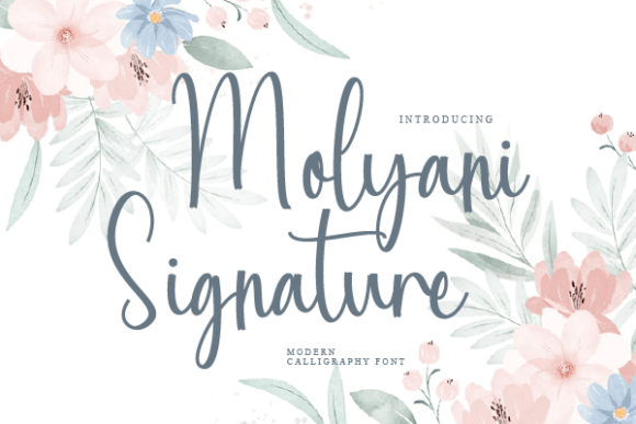 Molyani Signature Font - Featured Image