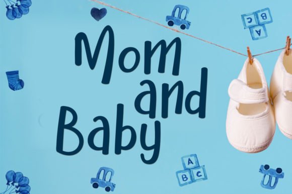 Mom and Baby Font - Featured Image