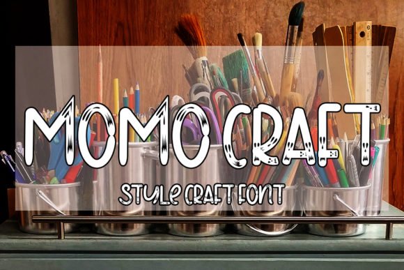 Momo Craft Font - Featured Image
