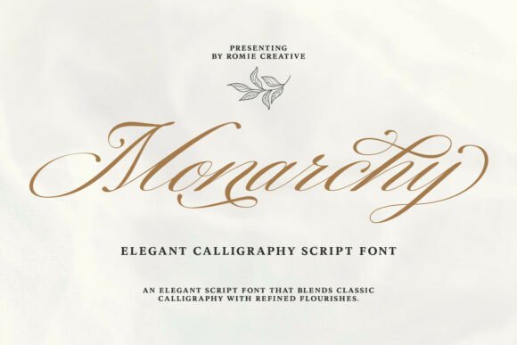 Monarchy Script Font - Featured Image