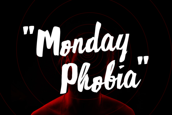 Monday Phobia Font - Featured Image