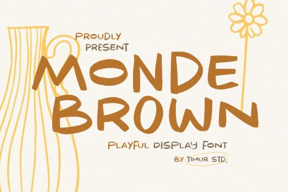 Monde Brown Font - Featured Image
