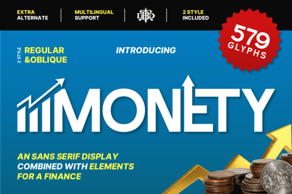 Monety Font - Featured Image