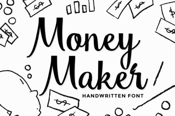 Money Maker Font - Featured Image