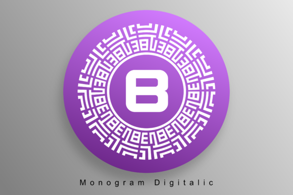 Monogram Digitalic Font - Featured Image