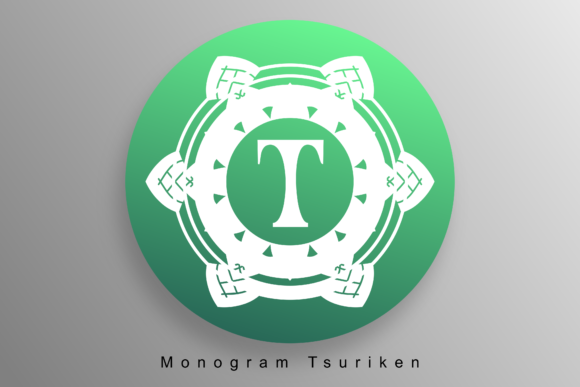 Monogram Tsuriken Font - Featured Image