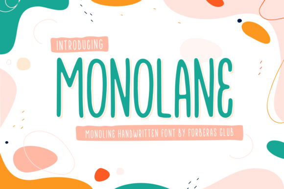 Monolane Font - Featured Image