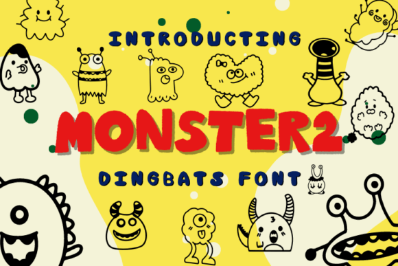 Monster2 Font - Featured Image