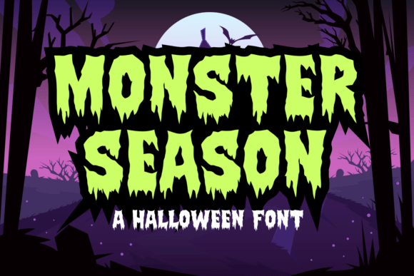 Monster Season Font - Featured Image
