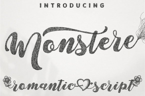 Monstere Font - Featured Image
