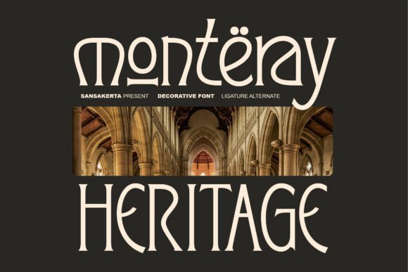 Monteray Heritage Font - Featured Image