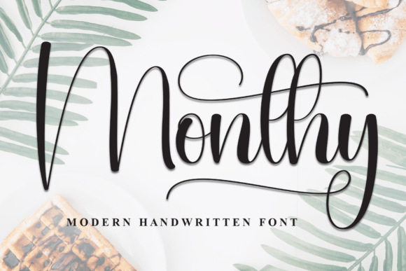 Monthy Font - Featured Image