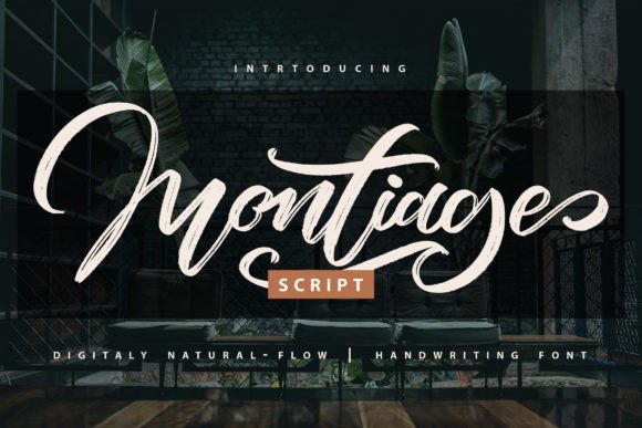 Montiage Font - Featured Image